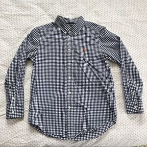 Polo Ralph Lauren Boys Button Down Dress Shirt Size L (14-16)